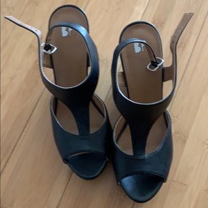 Nordstrom BP Black Wedges